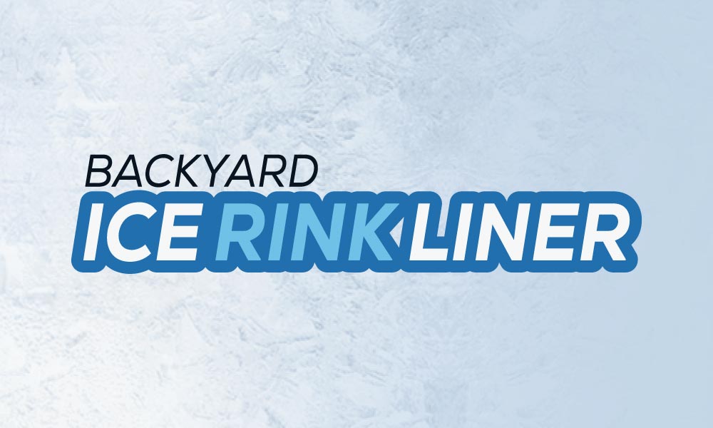 Backyard Ice Rink Liners by Hinspergers